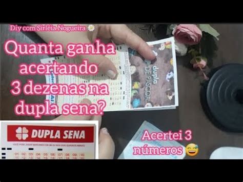dupla sena paga terno|3 Números na Dupla Sena ganha alguma coisa (Terno).